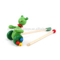 Big Size Baby Enlighten Wooden Large Animal Push Toys